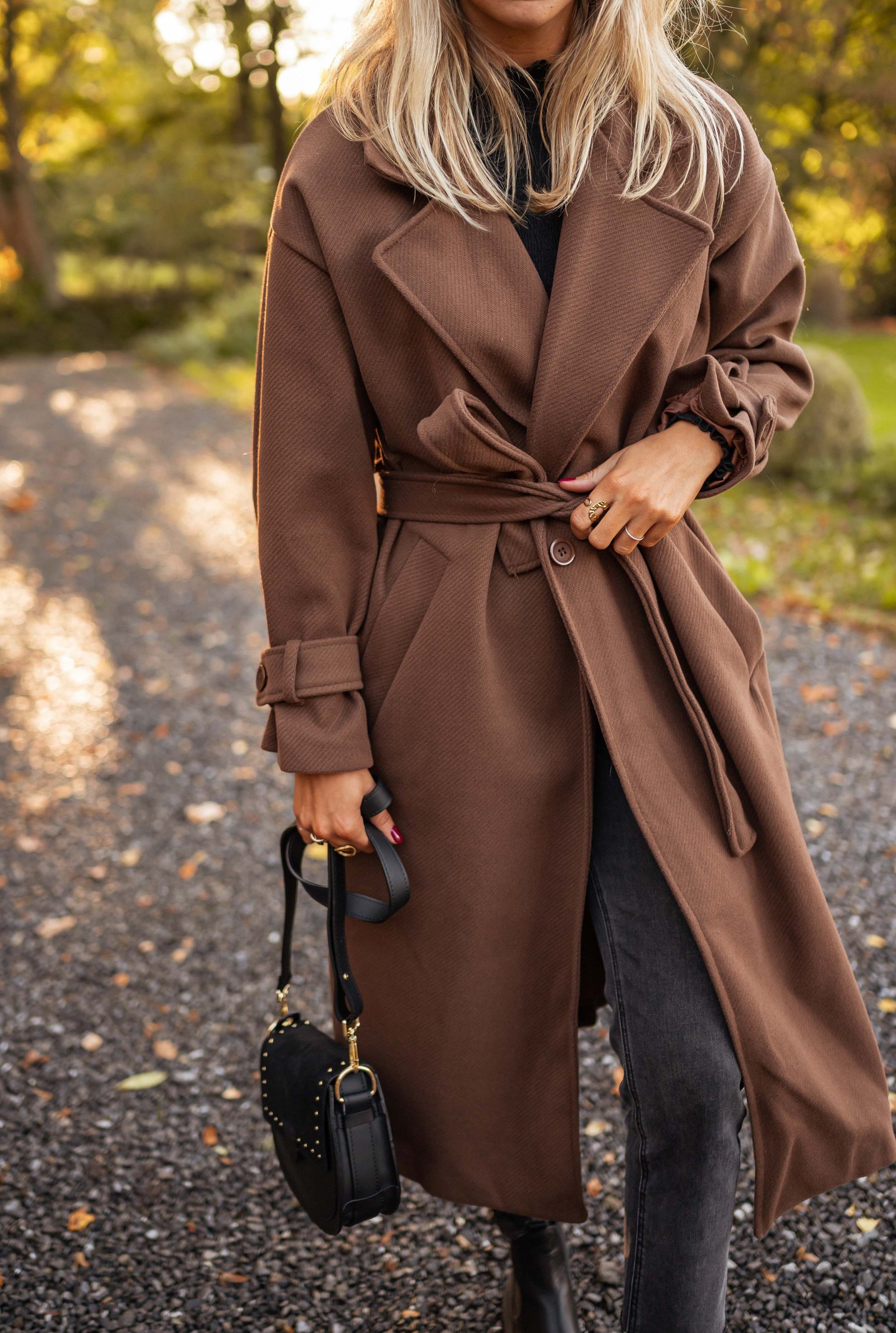 Zaria | Lång omlottkappa