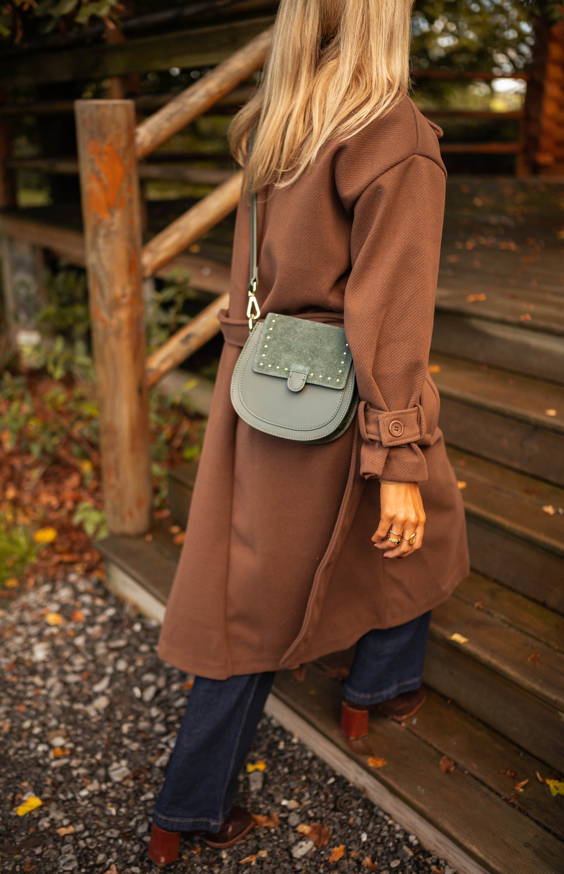 Zaria | Lång omlottkappa