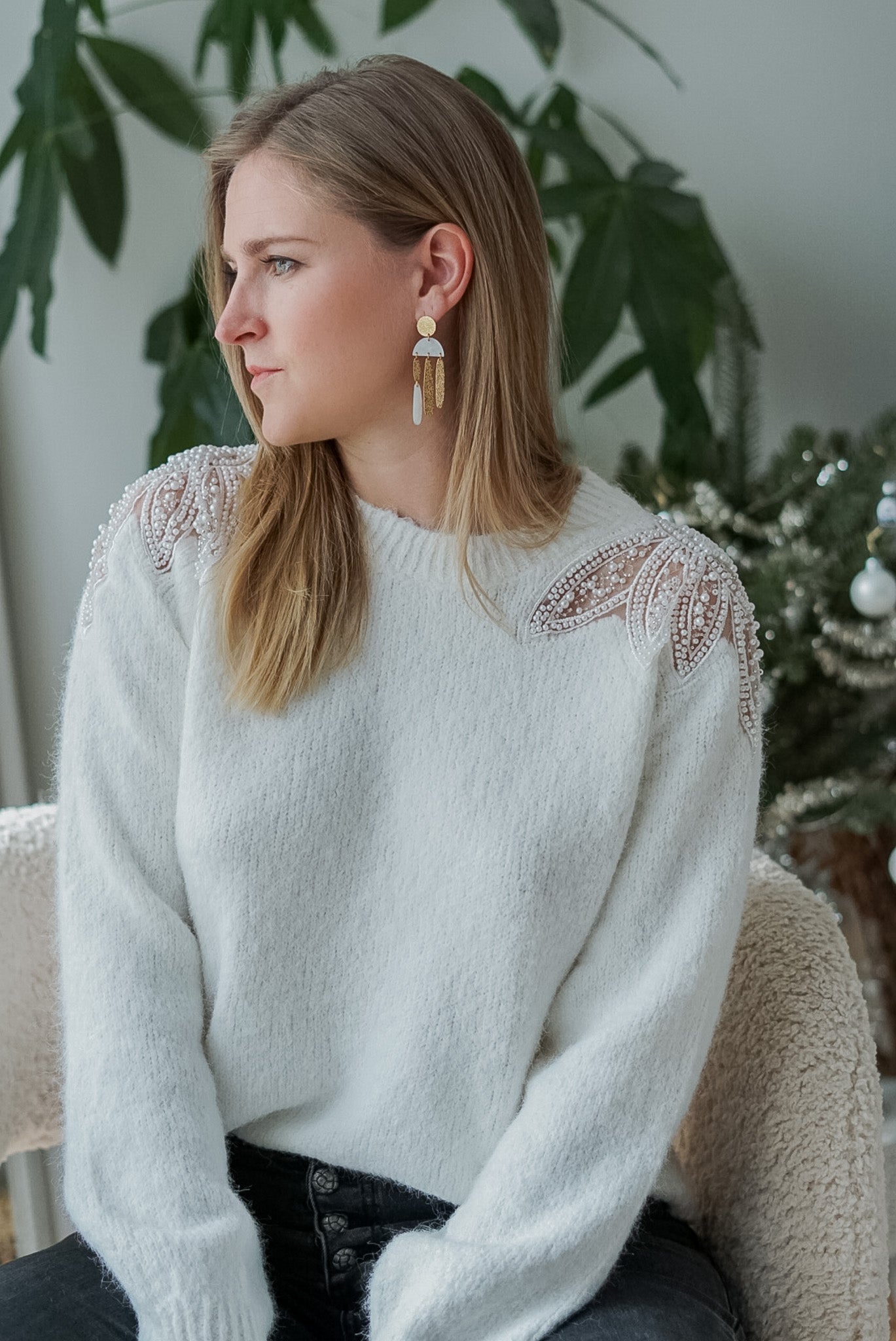 Maeve | Beaded Knit