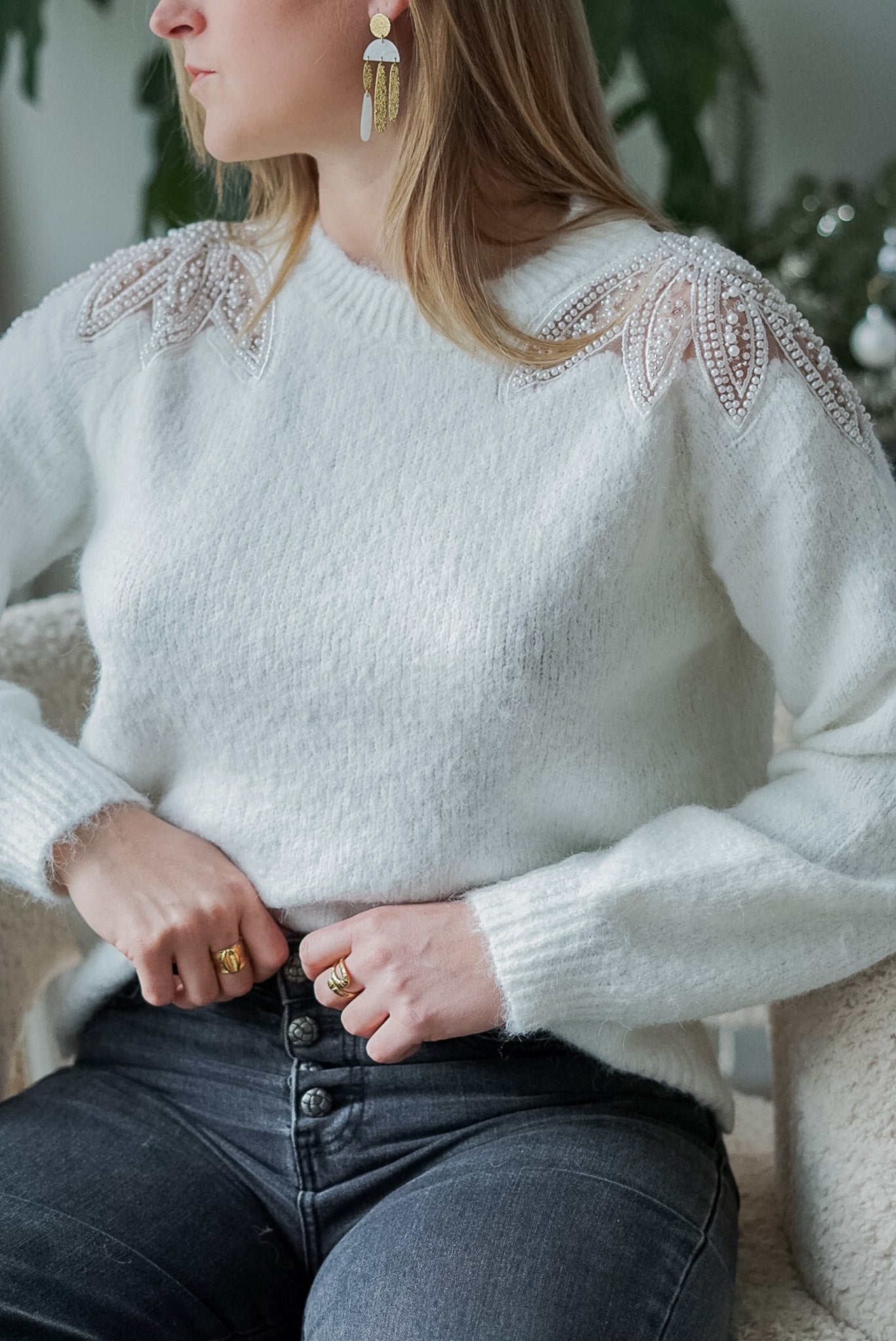 Maeve | Beaded Knit