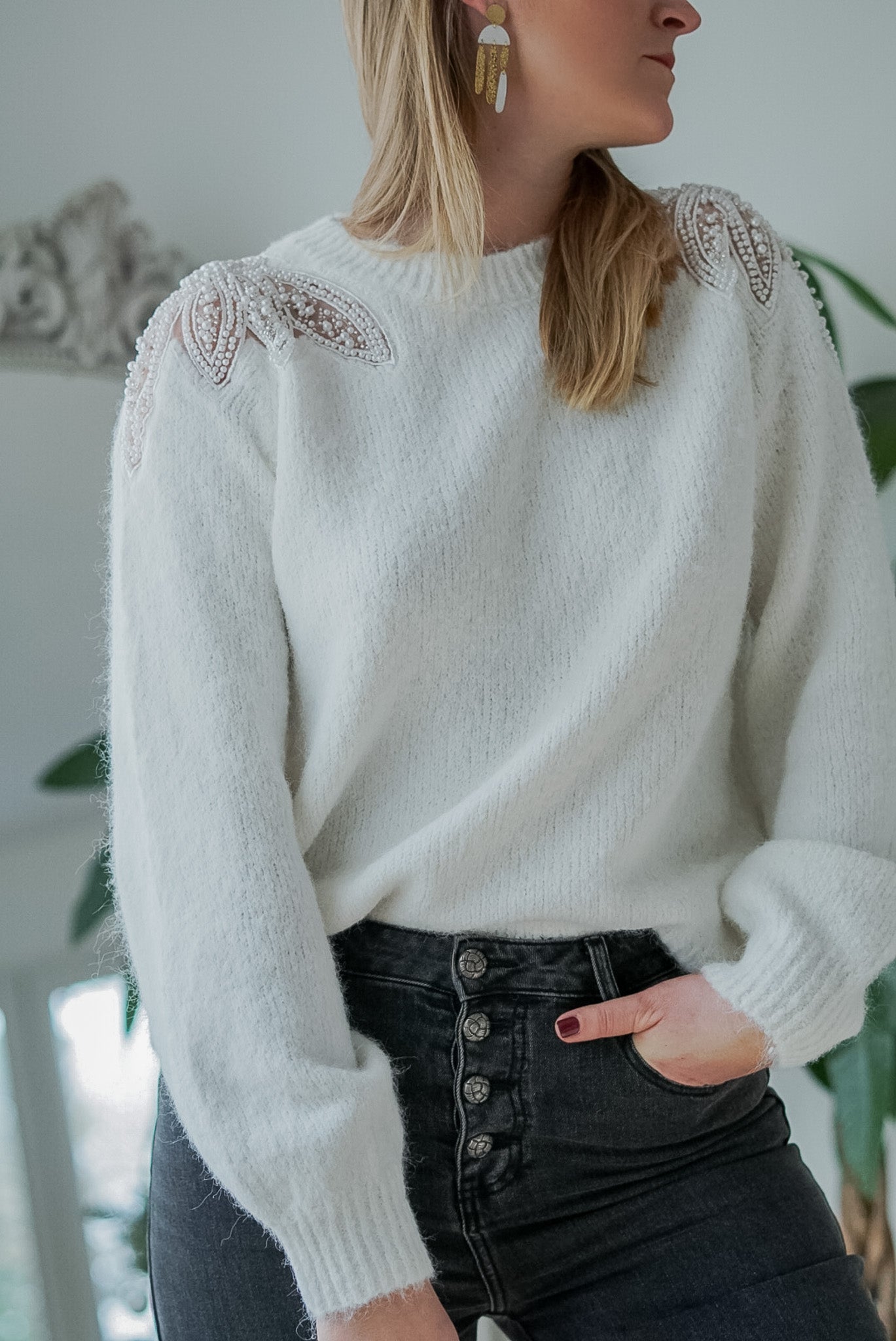 Maeve | Beaded Knit